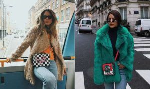 FAKE FURR O Fake Furr ou Pele Falsa vem aparecendo cada vez mais nas composições das fashionistas durante a temporada de inverno. E não é para menos: práticos, eles dão um 'up' em qualquer roupa e aquecem. É importante lembrar que a campanha contra o uso de peles de animais em roupas está ganhando cada vez mais força.